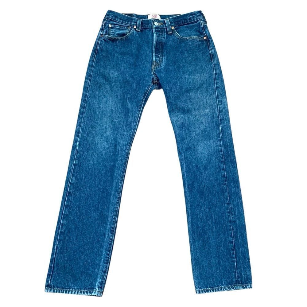 Levi’s 501 Straight Leg Button Fly Jeans